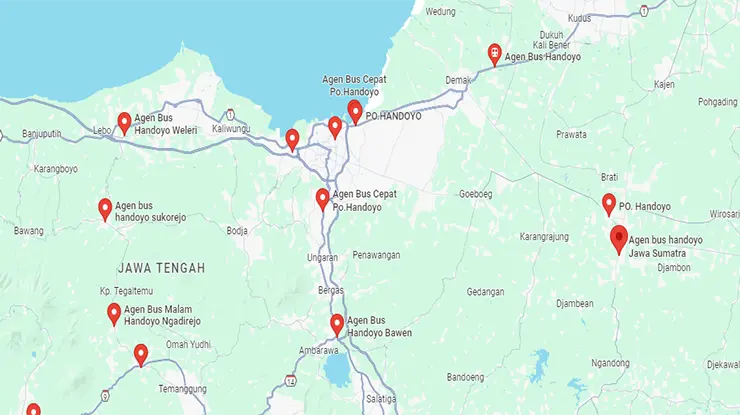 Agen Bus Handoyo Jawa Tengah