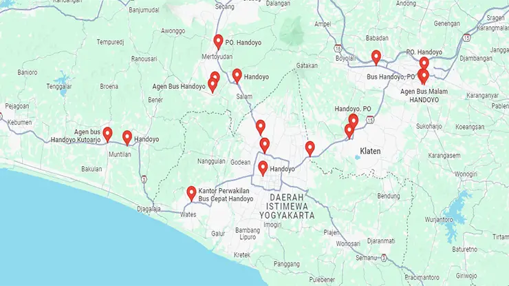 Agen Bus Handoyo Jogja