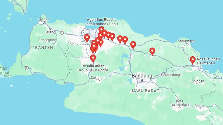 Agen Bus Rosalia Indah Jawa Barat