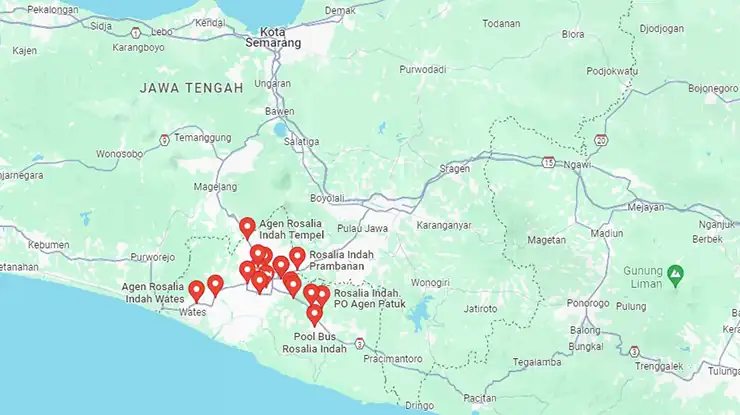 Agen Bus Rosalia Indah Yogyakarta