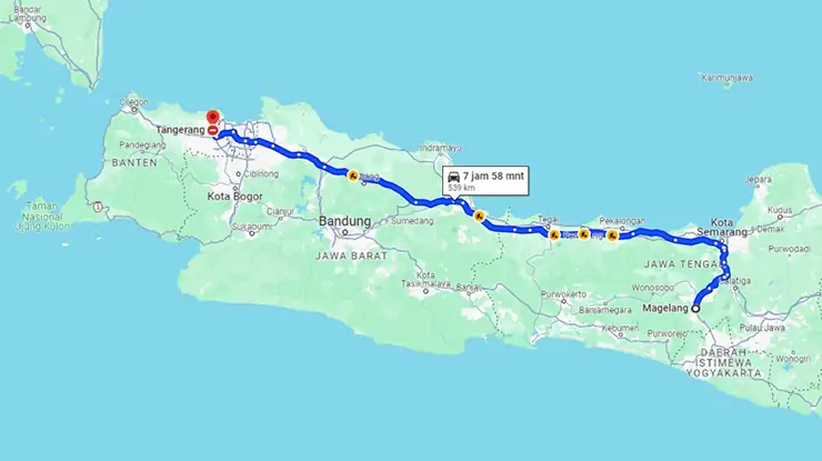 Jadwal Bus Murni Jaya Magelang Tangerang PP