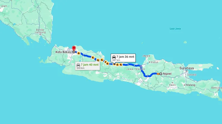 Jadwal PO Harapan Jaya Ngawi Bekasi