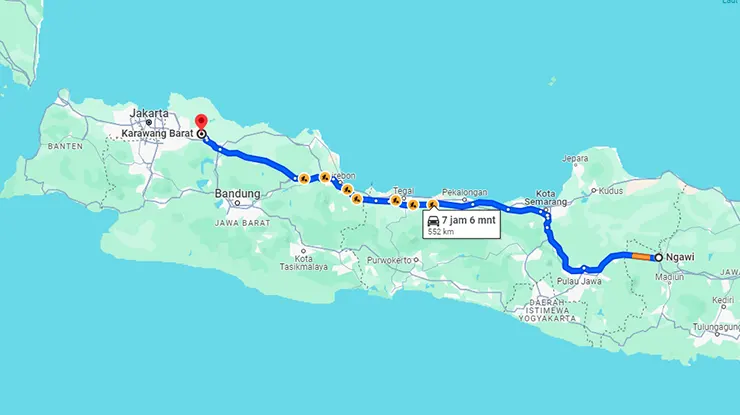 Jadwal PO Harapan Jaya Ngawi Karawang