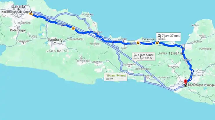 Rute Bus Rosalia Indah Cibitung Piyungan