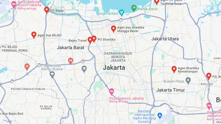 Agen Bus Bejeu Jakarta