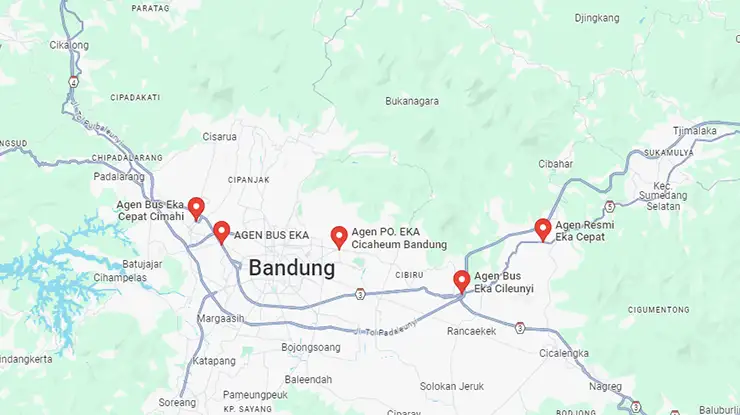 Agen Bus Eka Jawa Barat