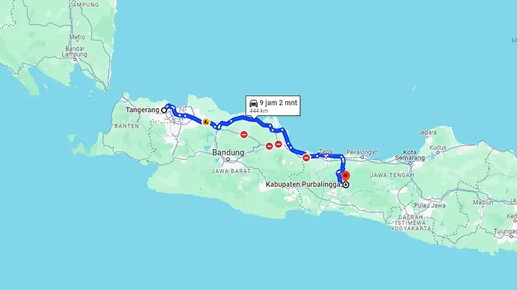 Bus Kupu Kupu Ayu Tangerang Purbalingga