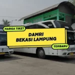 Harga Tiket DAMRI Bekasi Lampung