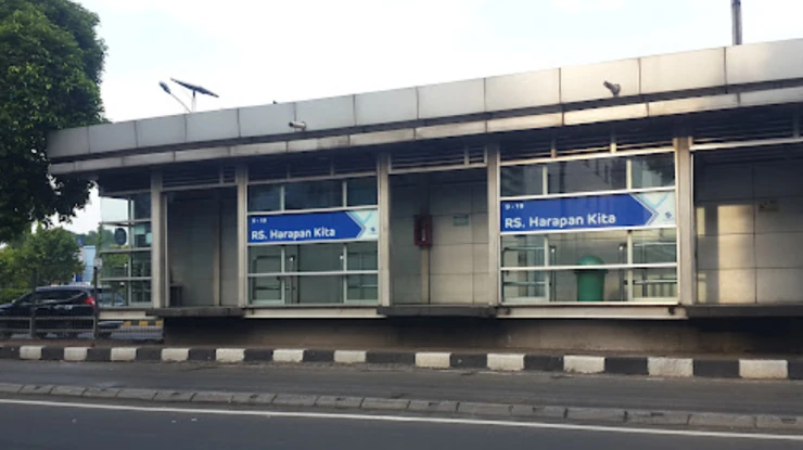 Lokasi Halte Busway RS Harapan Kita