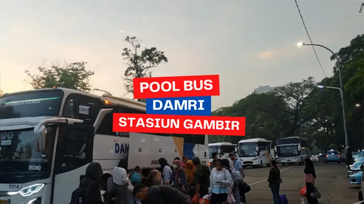 Pool DAMRI Stasiun Gambir