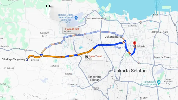 Rute Bus Citra Raya