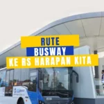 Rute Busway ke RS Harapan Kita