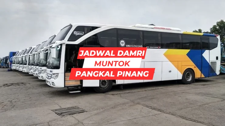 Jadwal DAMRI Muntok Pangkal Pinang