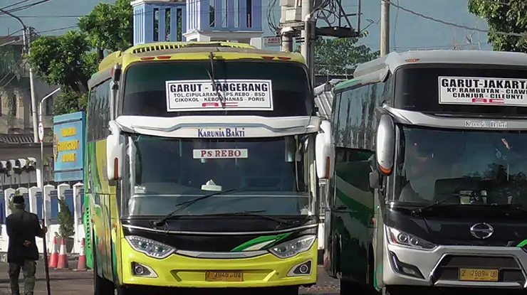 Jadwal Bus Karunia Bakti Tangerang Garut Terbaru