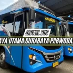 Jadwal Bus Jaya Utama Surabaya Purwodadi Hari Ini