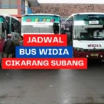 Jadwal Bus Widia Cikarang Subang