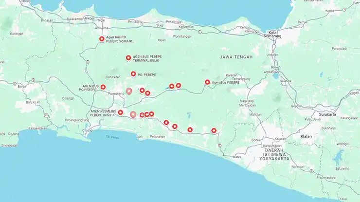 Daftar Agen Bus PEBEPE Terdekat